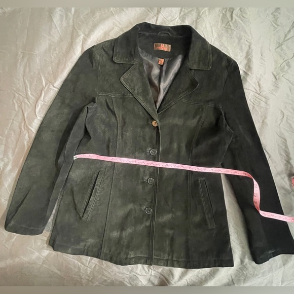 DANIER 100% Suede Button Jacket - Picture 9 of 10